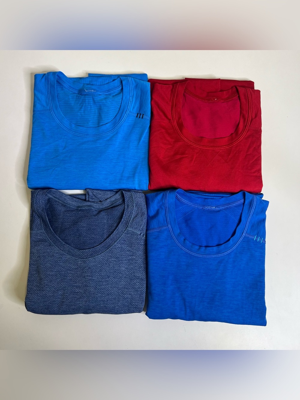 Lululemon Men's Metal Vent Tech Bundle (4) Shortsleeve Shirts - Size Large
